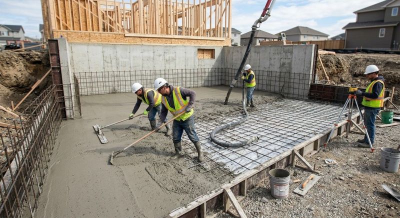Basement Concrete Installation in Bartow County, GA