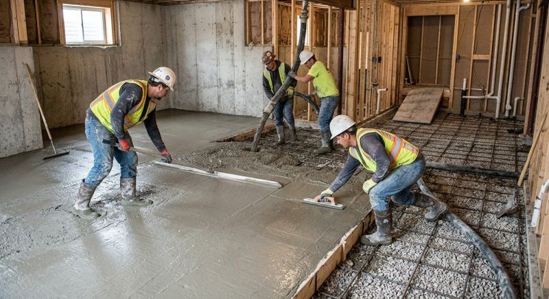Basement Concrete Pouring in Woodstock, GA