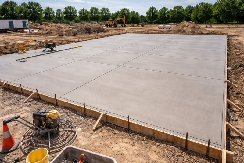 Commercial Slab Construction in Bartow County, GA