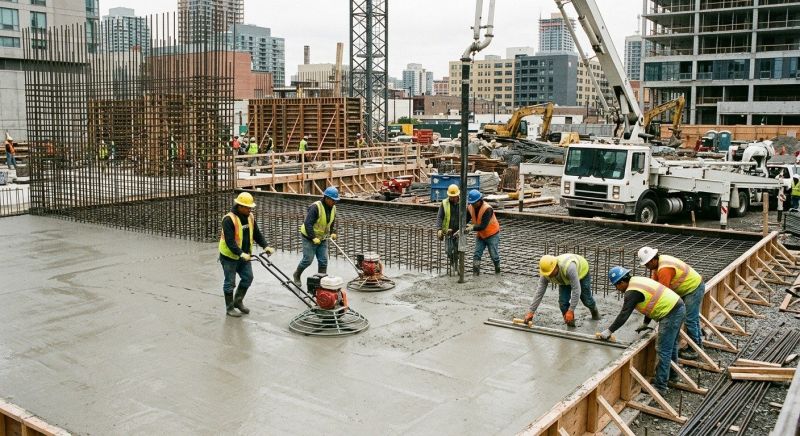 Commercial Slab Construction in Pickens County, GA