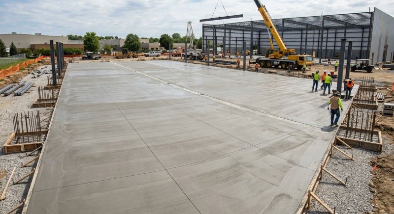 Commercial Slab Installation in Bartow County, GA