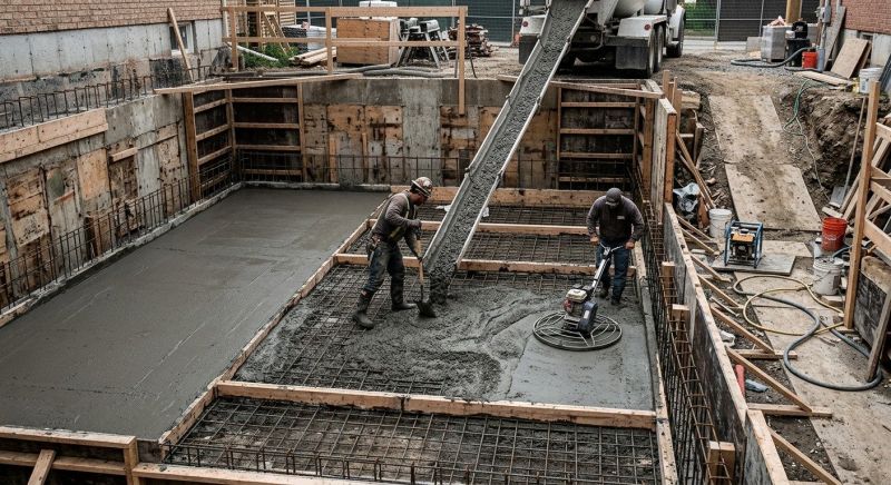 Concrete Basement Pouring in Woodstock, GA
