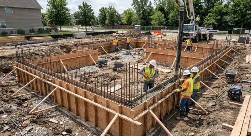 Foundation Construction in Suwanee, GA