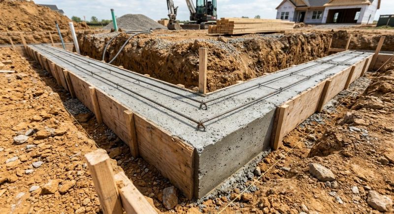 Foundation Footer Installation in Woodstock, GA