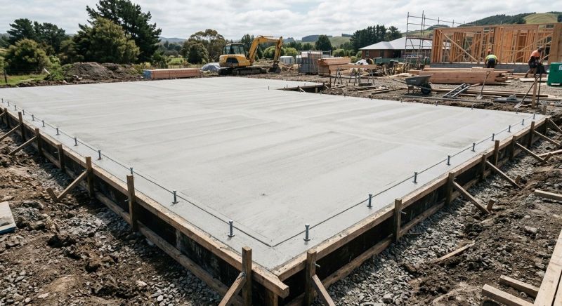 Foundation Slab Construction in Woodstock, GA