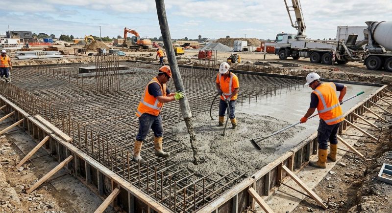 Foundation Wall Pouring in Canton, GA